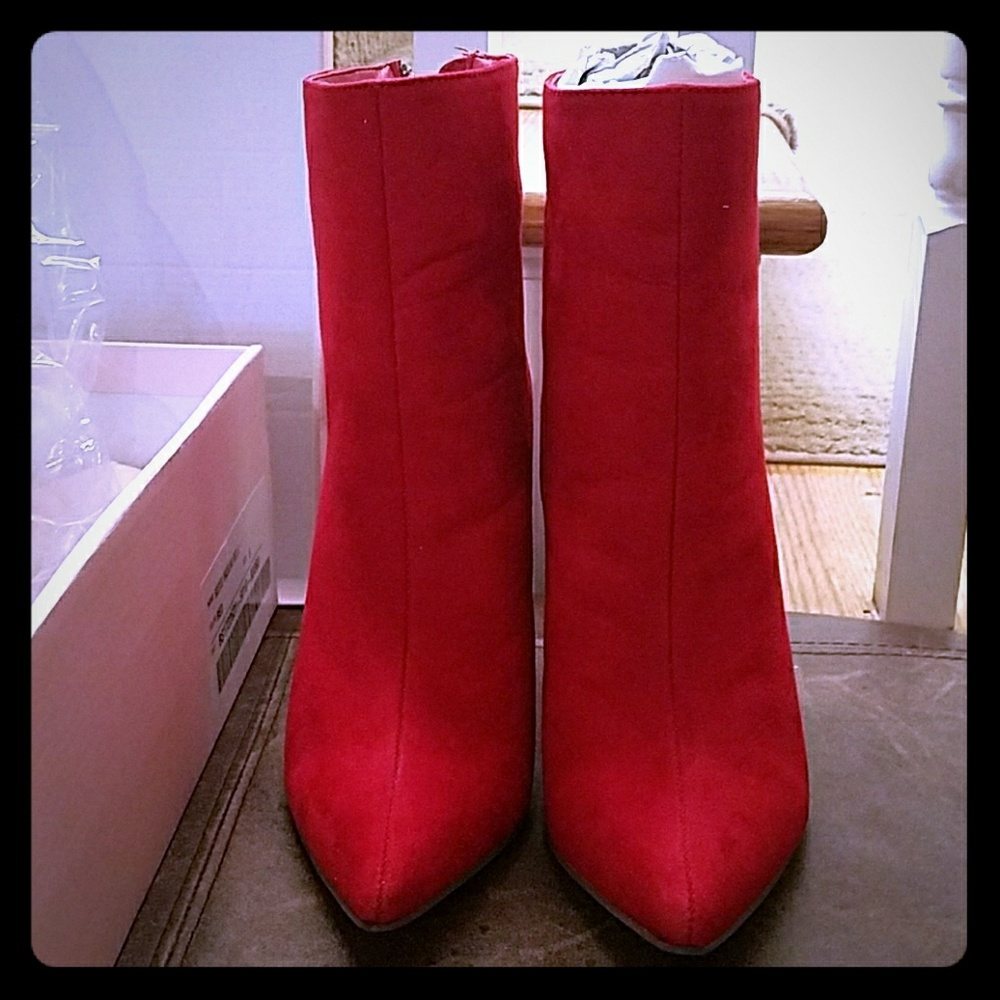 New Red boots